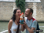 Couple from Cork with gnome