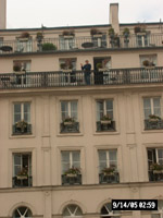 Alan on balcony